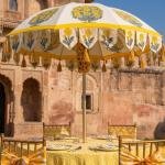 Umbrella Tent Yellow 01